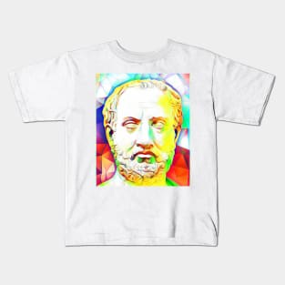 Thucydides Colourful Portrait | Thucydides Artwork 11 Kids T-Shirt